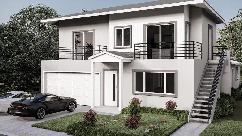 Fremont second-floor ADU with private stairs