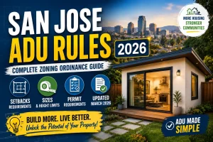 San Jose ADU Rules 2026: Complete Zoning Ordinance Guide, Setbacks, Sizes